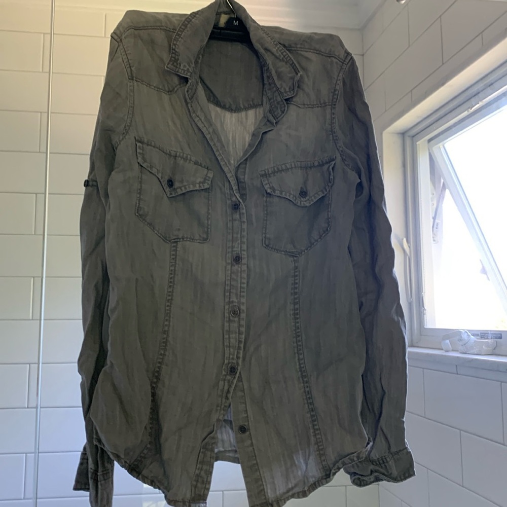 Cloth and stone western style long sleeve shirt